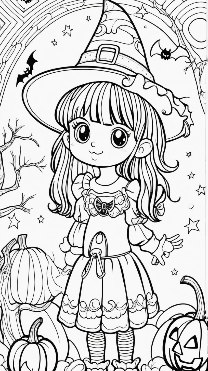 Cover of a childrens coloring book A little