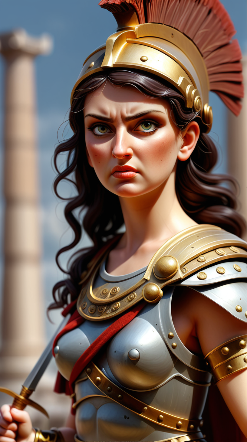 ancient roman lady warrior