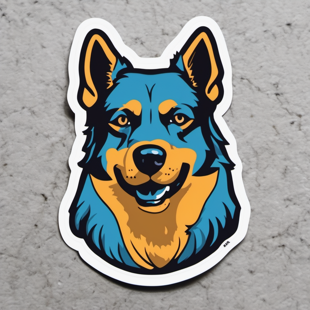 Minnesota dog sticker