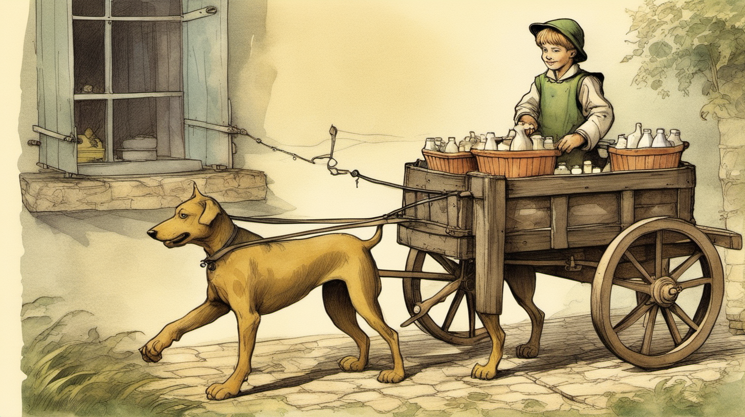 dog of flanders

A boy sells milk by pulling a cart. A dog named Patrasche is always by his side.

Patrasche is
In a variety of fairy tale styles