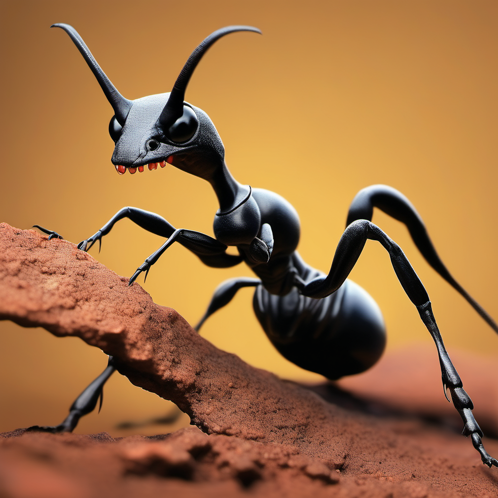 the word Dinosaur Ant