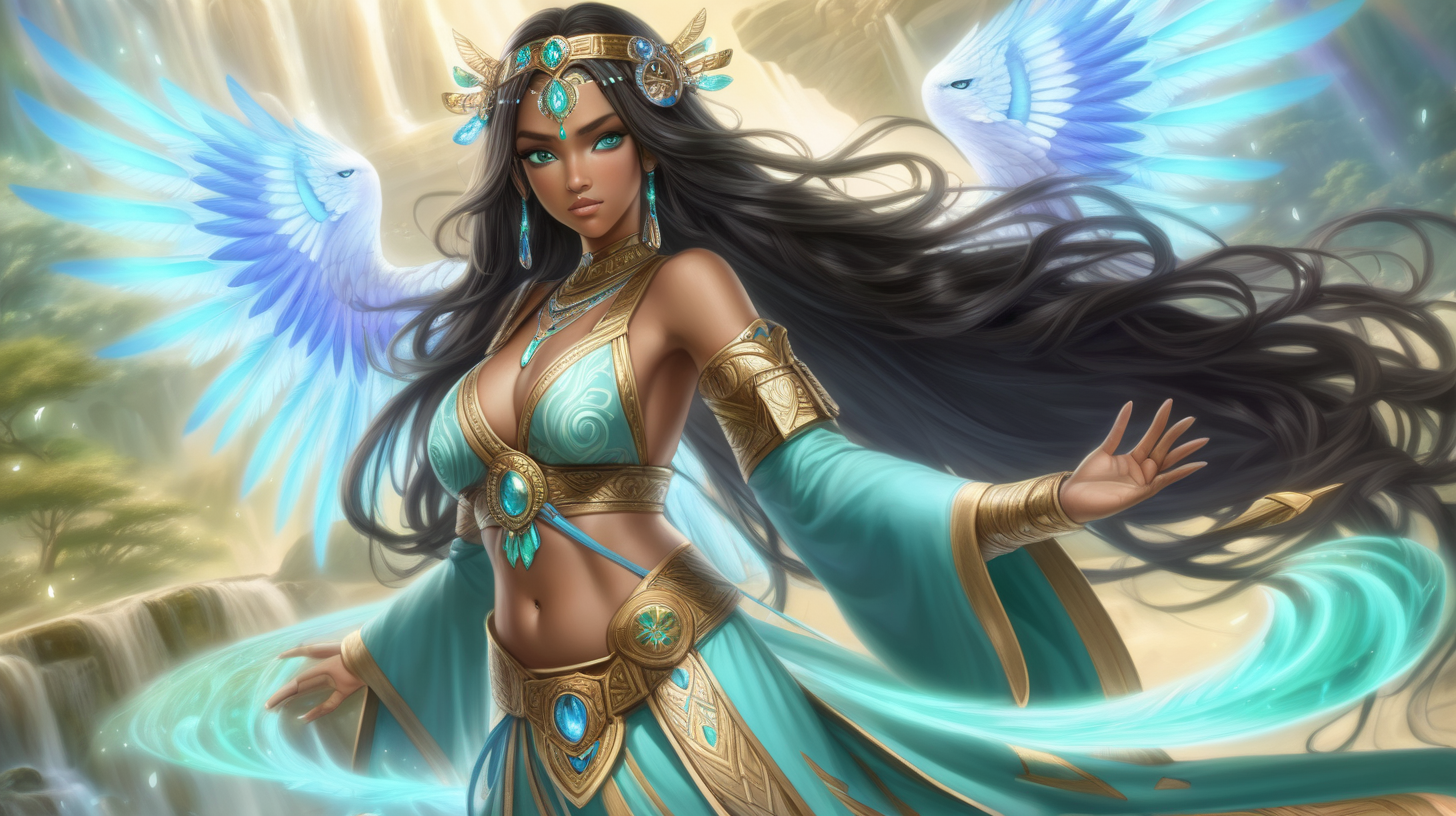 Seline the Goddess of light and love and