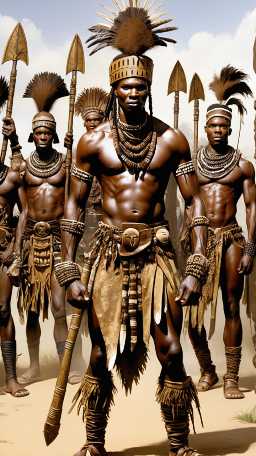 Shaka Zulu clan army