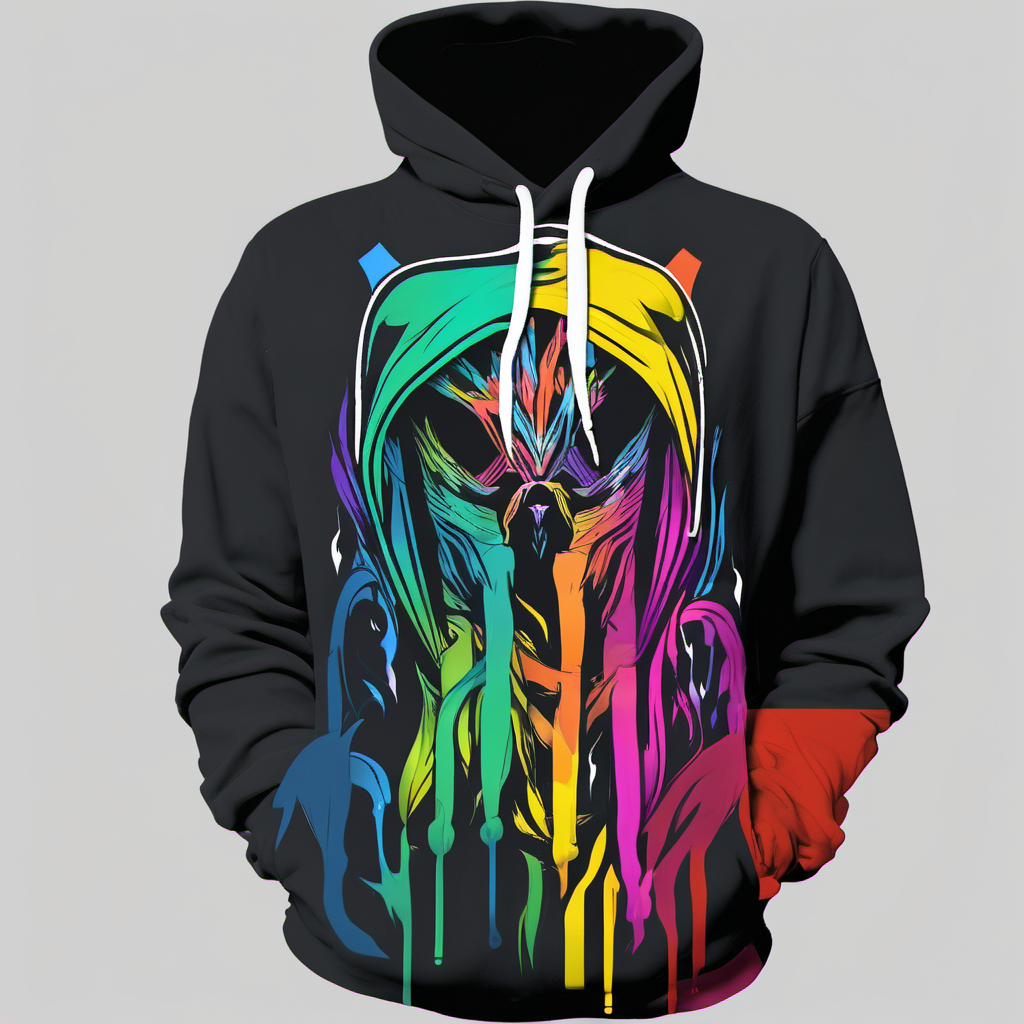 Design me a hoodie with multiple color schemes