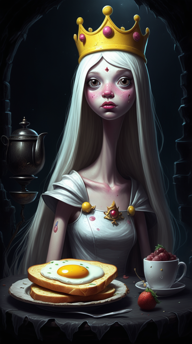 Realistic Breakfast Princess from Adventure Time in a