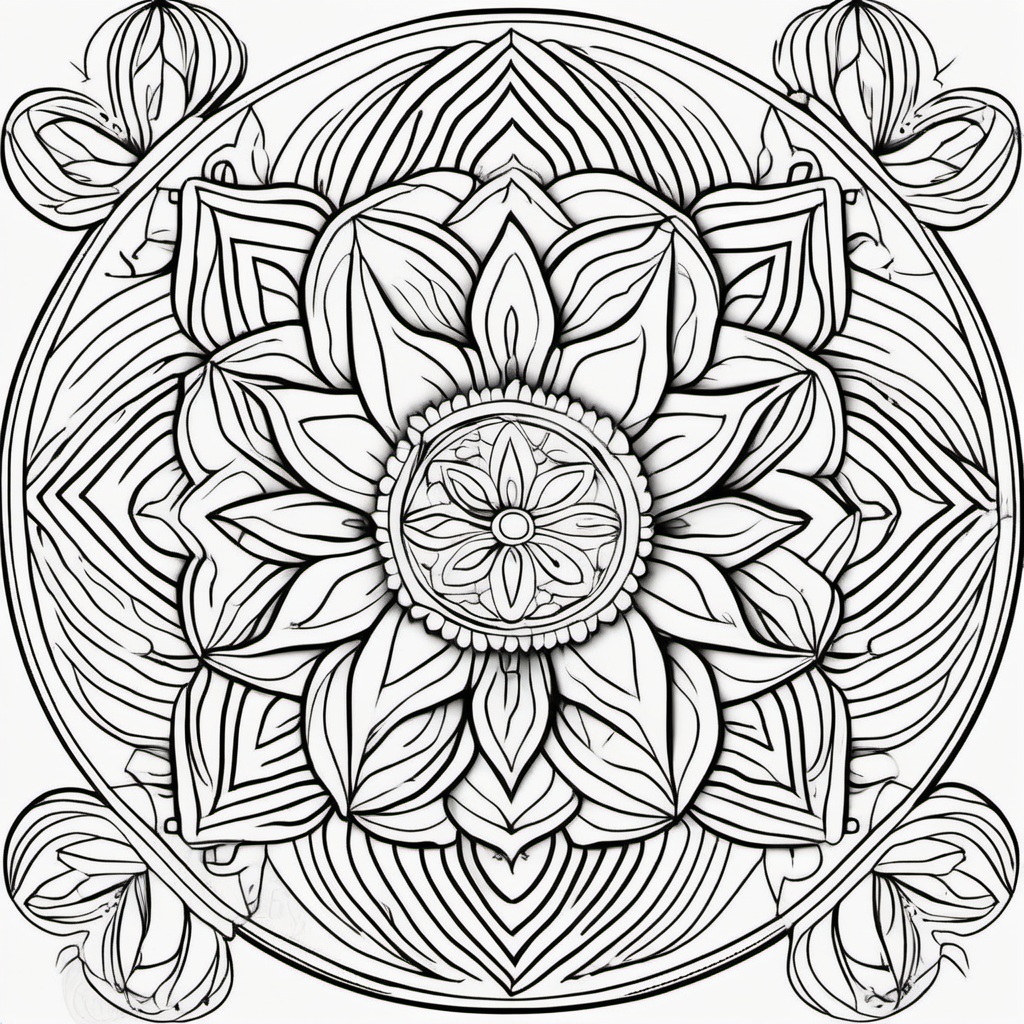 coloring page for adults mandala for adults unique