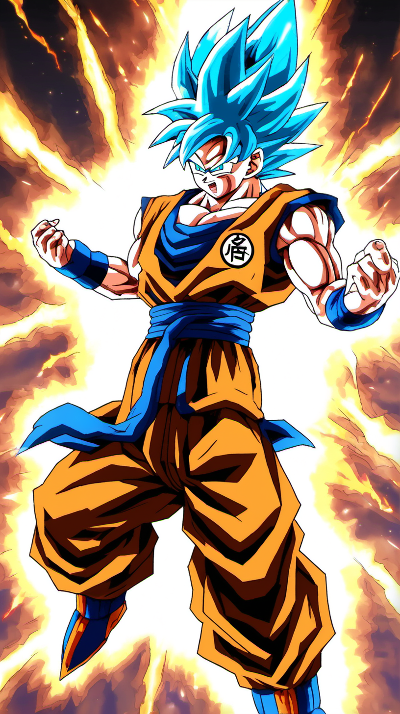 Goku god form