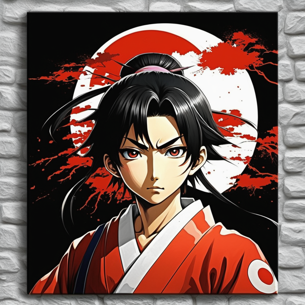 Hot Japanese Anime Classic Cartoon Character canvas painting