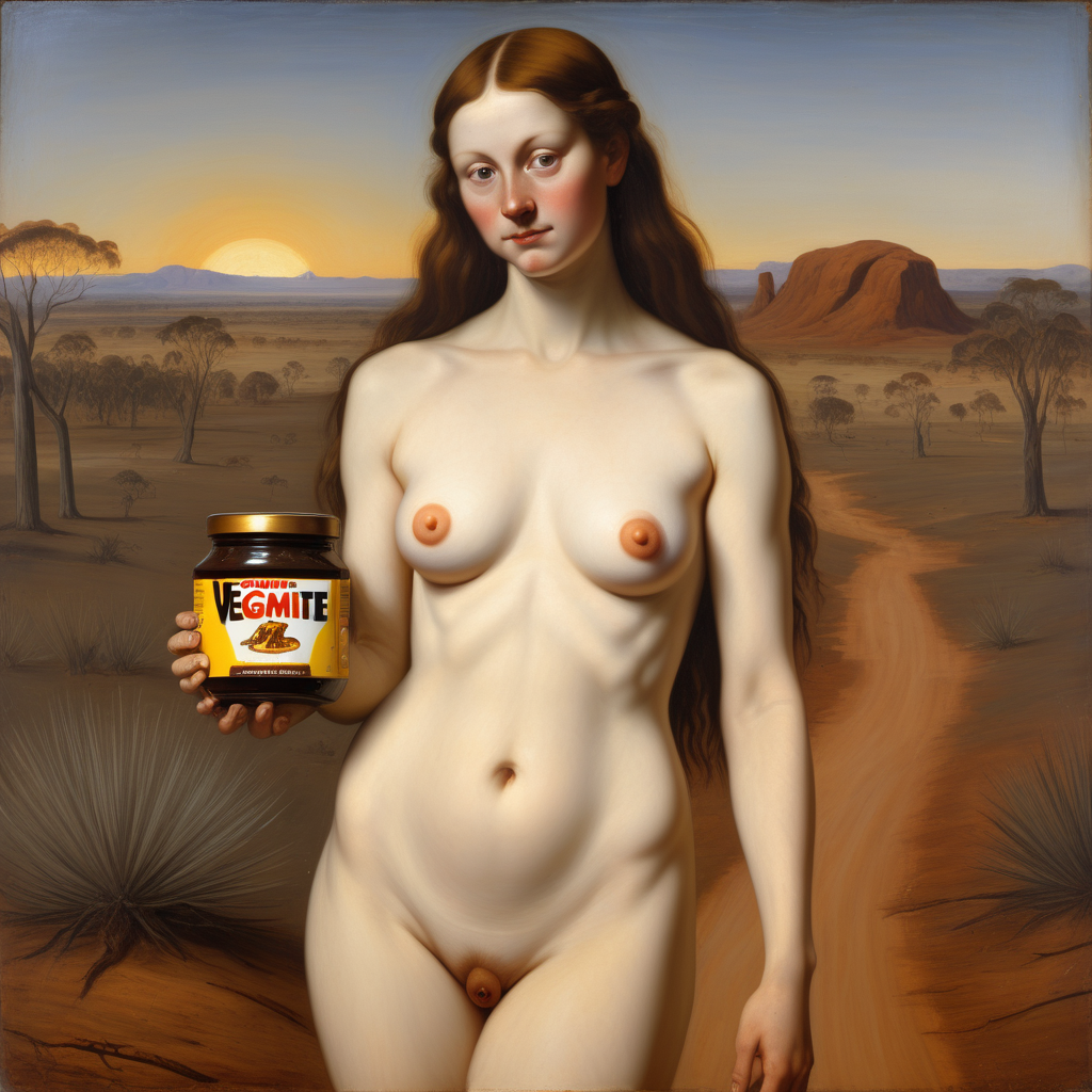 a Renaissance painting of a naked woman with