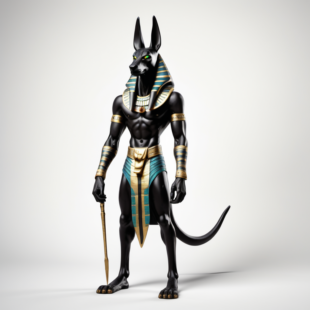 Anubis scary posed front