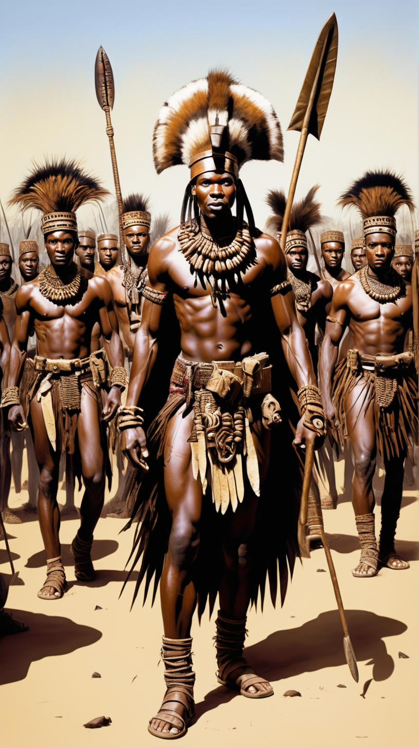 Shaka Zulu army