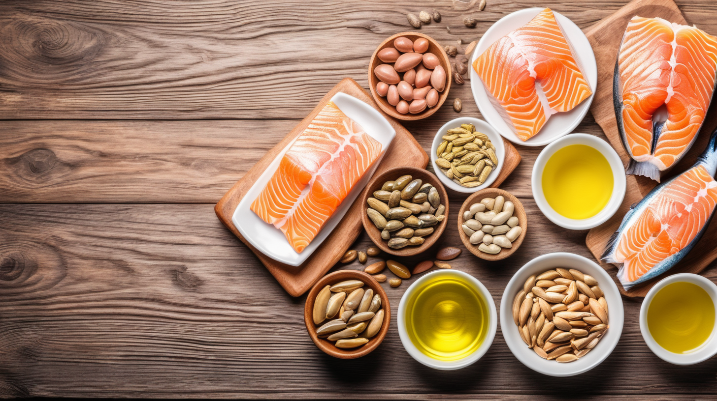 Omega 3 food sources and omega 6 on