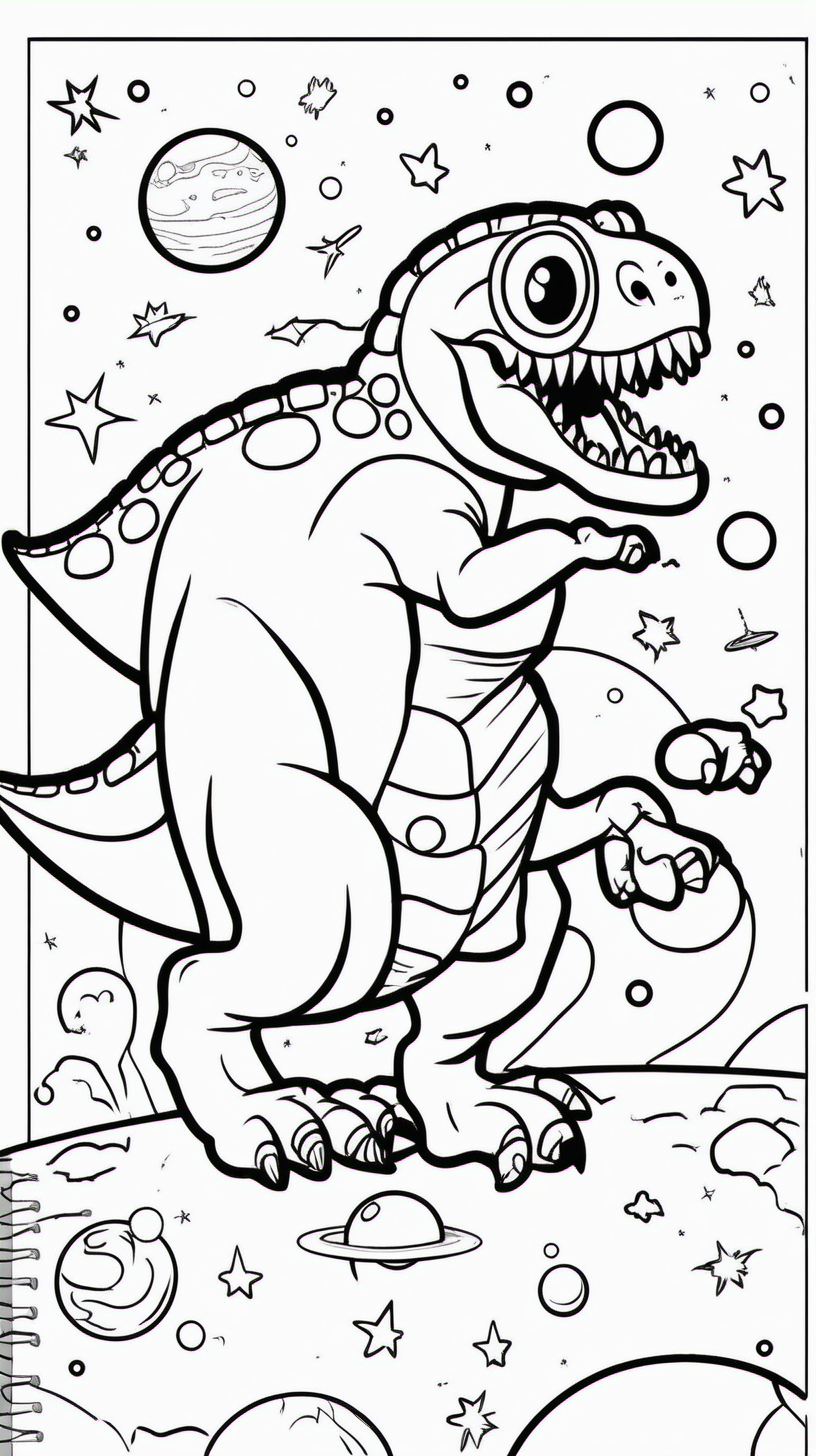A funny coloring book for children about a
