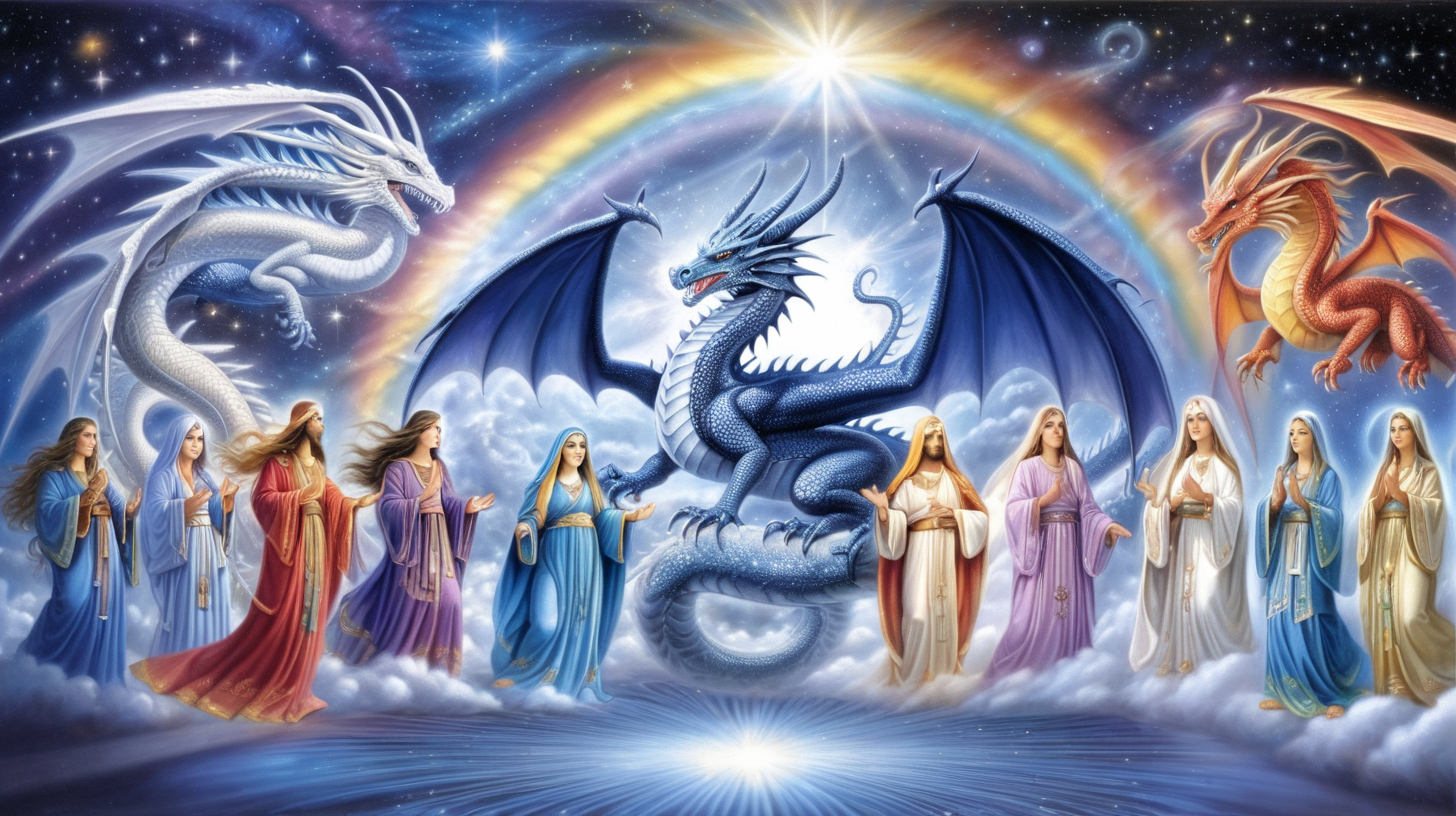 Indigo, starseed, Divine christos, divine christos Sophia, cosmic mother, rainbow dragon, 