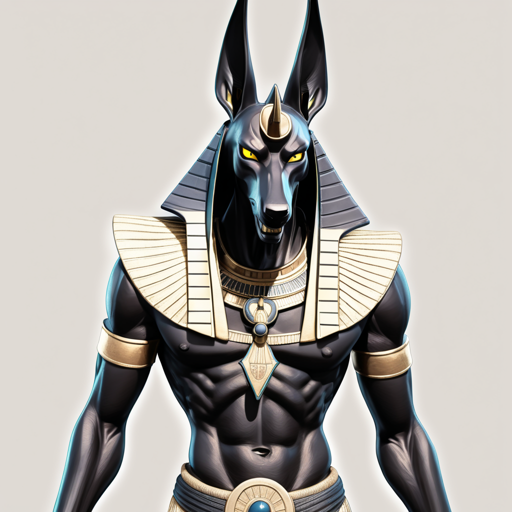 Anubis scary pose front