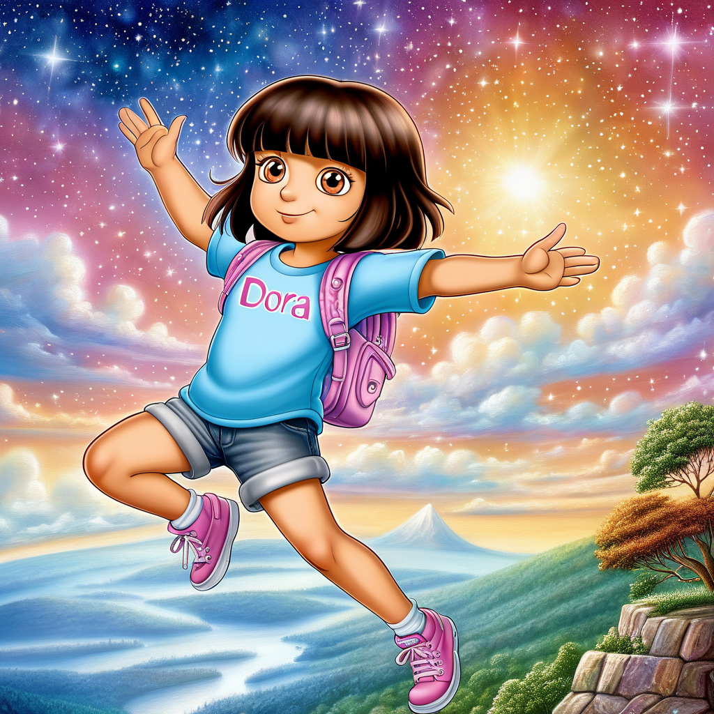 prompt without image but the word DORA in