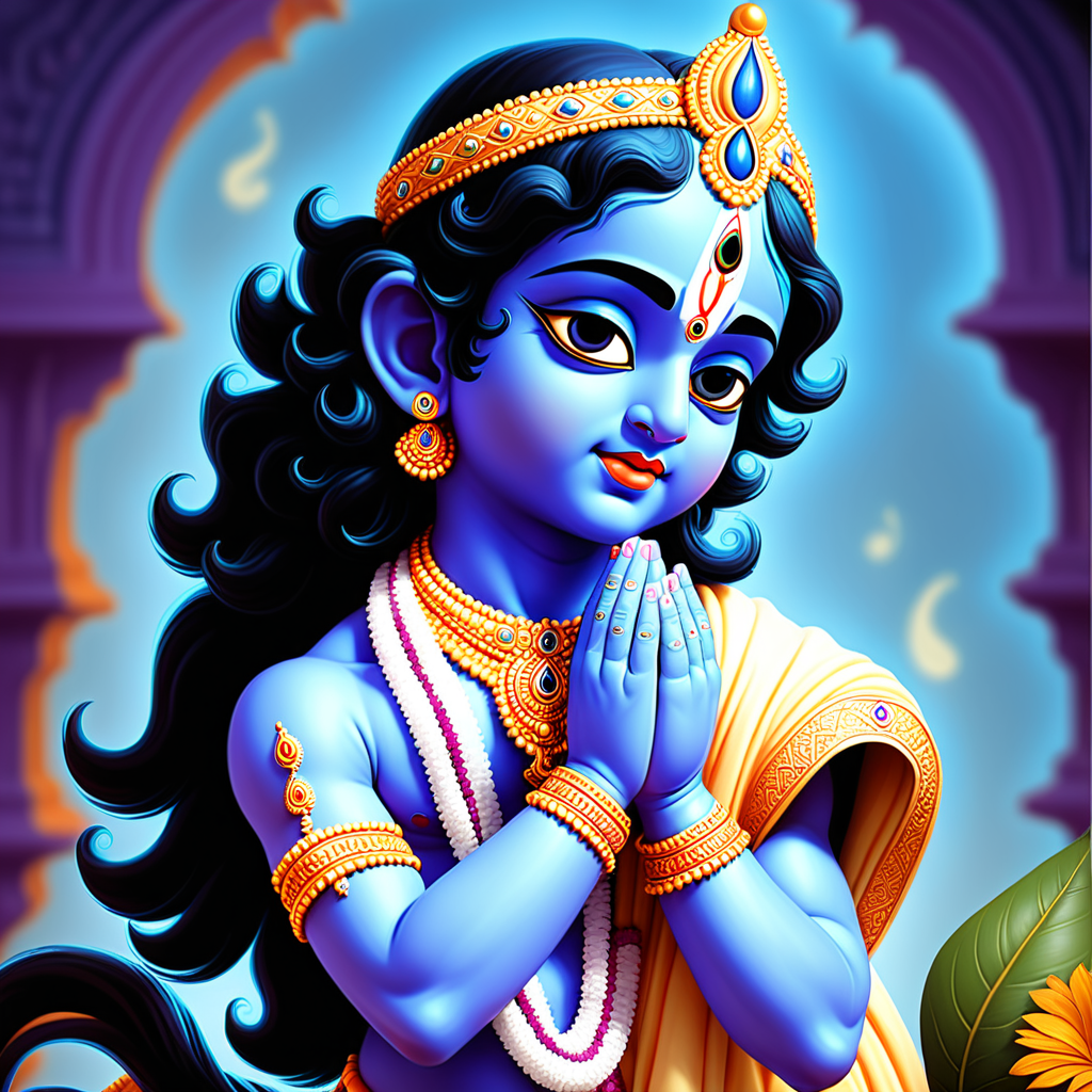 Krishna's blessings 