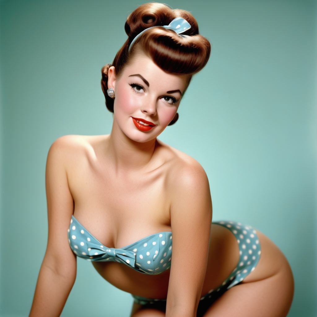 1960s pinup girl model