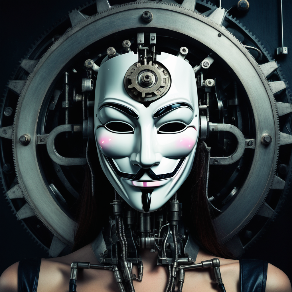 A woman who is an anonymous cog in the machine 