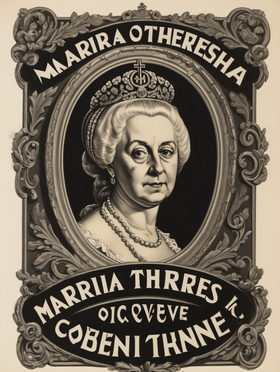 "Maria Theresa O'Byrne" in Soviet lettering