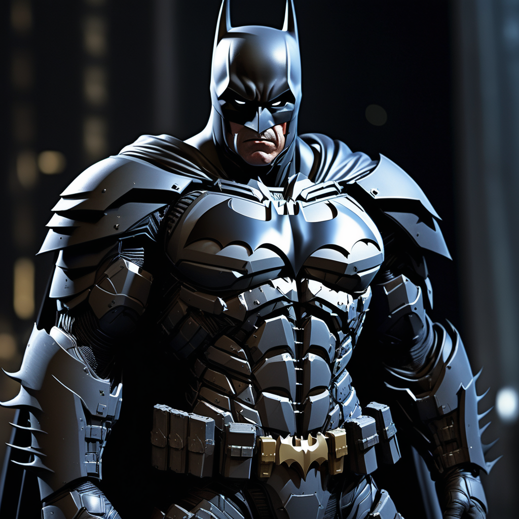 Batman in future dark knight assault armor