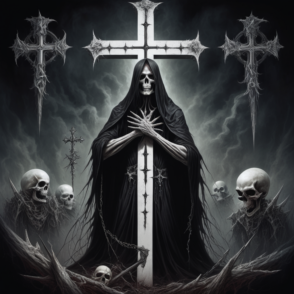 Death metal band CruenTum and the White Cross