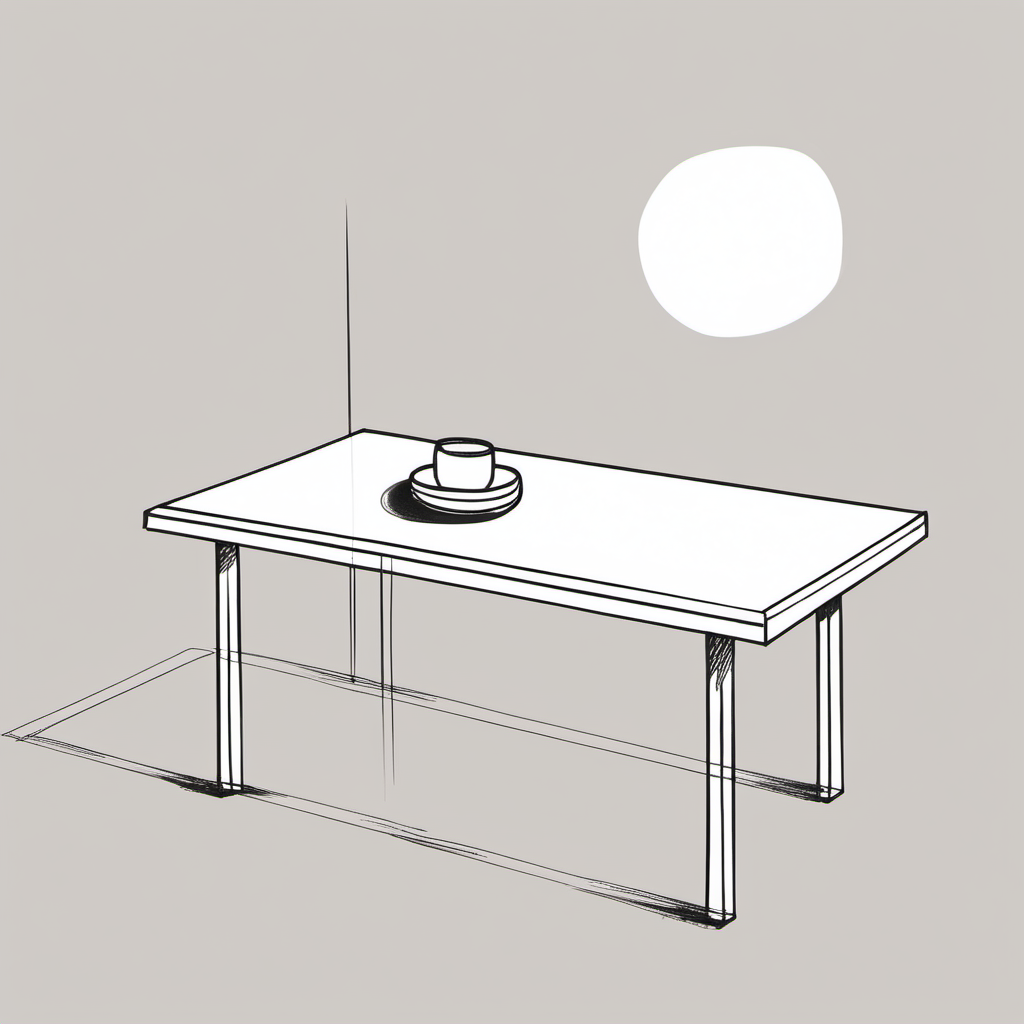 minimal sketch of a table