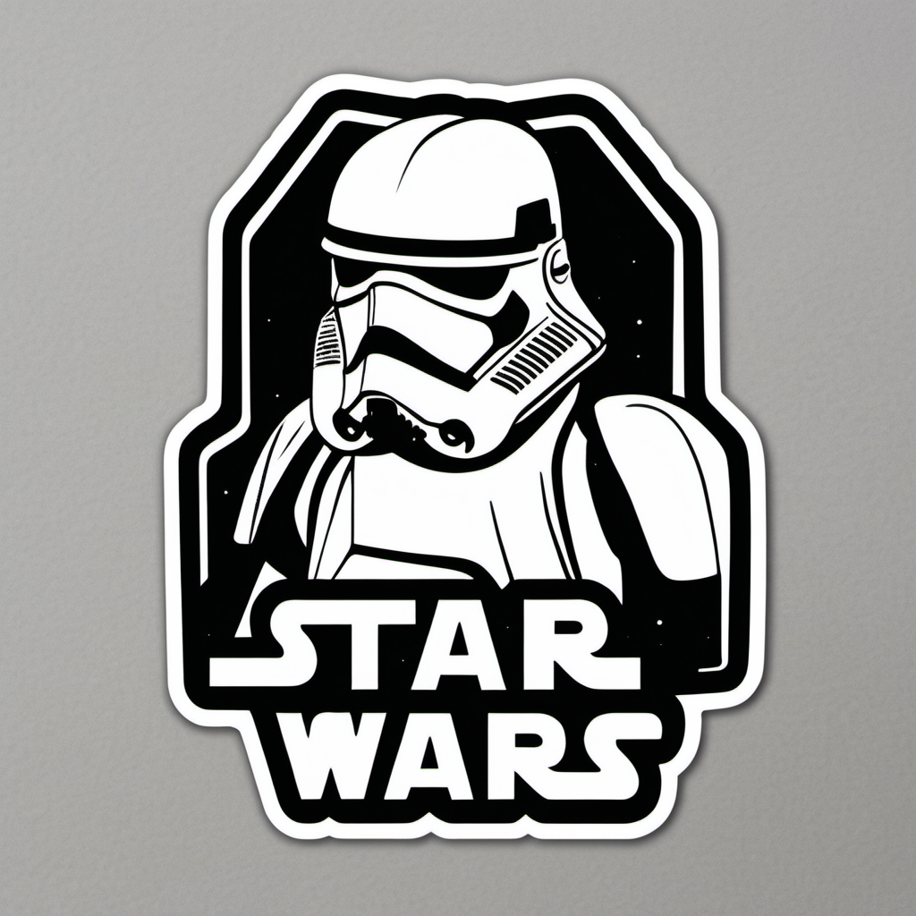 star wars stormtorper sticker