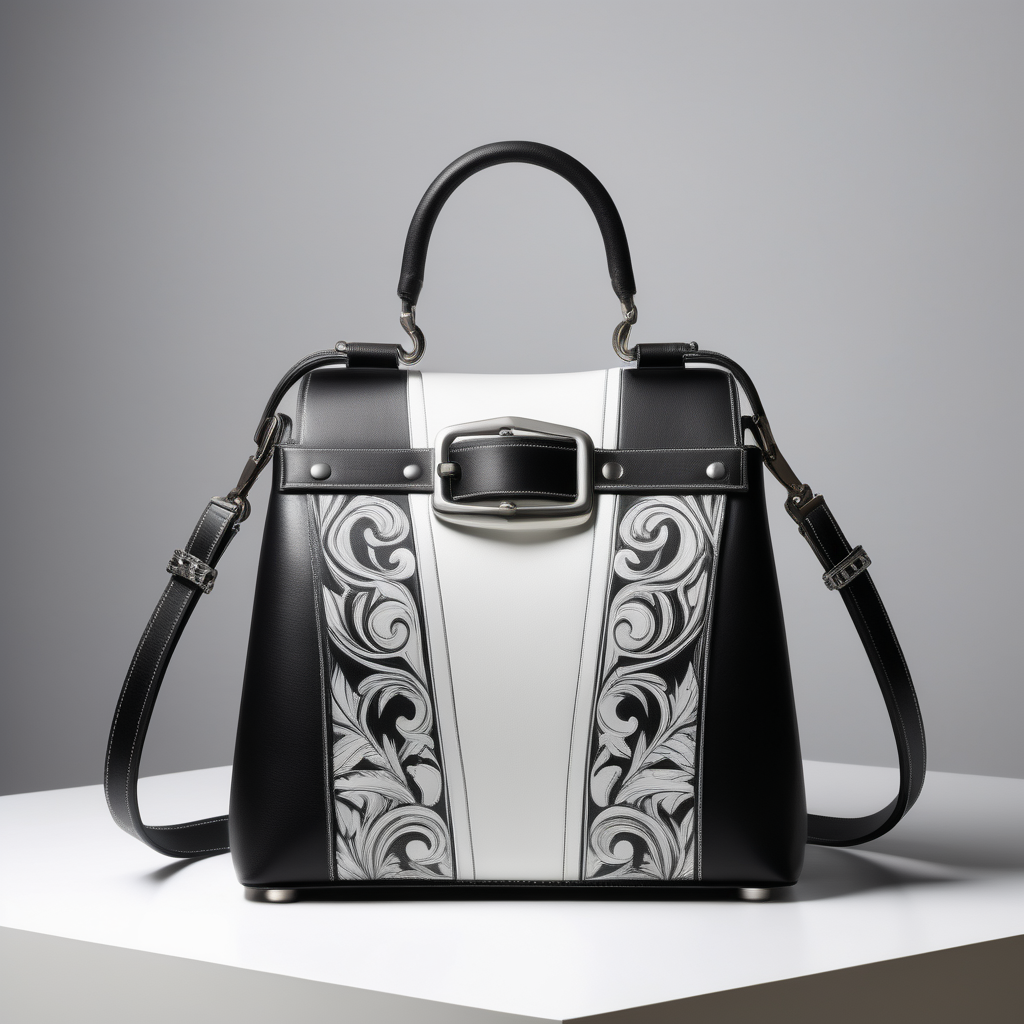 contemporary innovative style inspired luxury relief printed leather