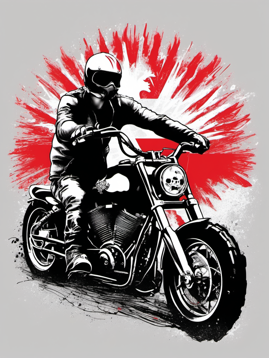 polish biker t-shirt