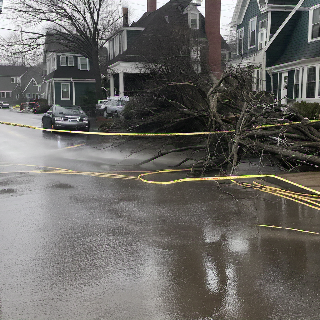 Power out for hundreds of thousands after rain and wind storm
in Greater Boston and New England.