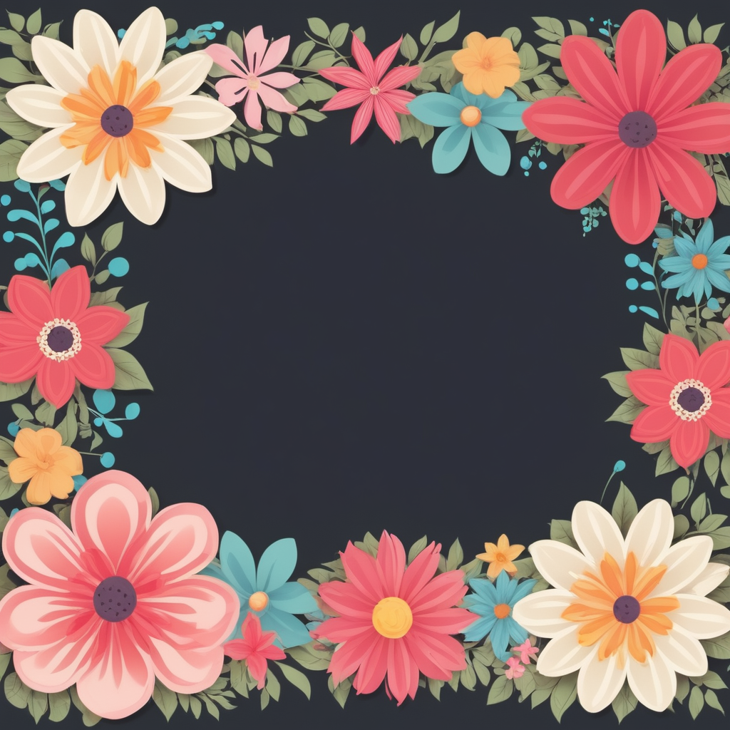 flower boarder 