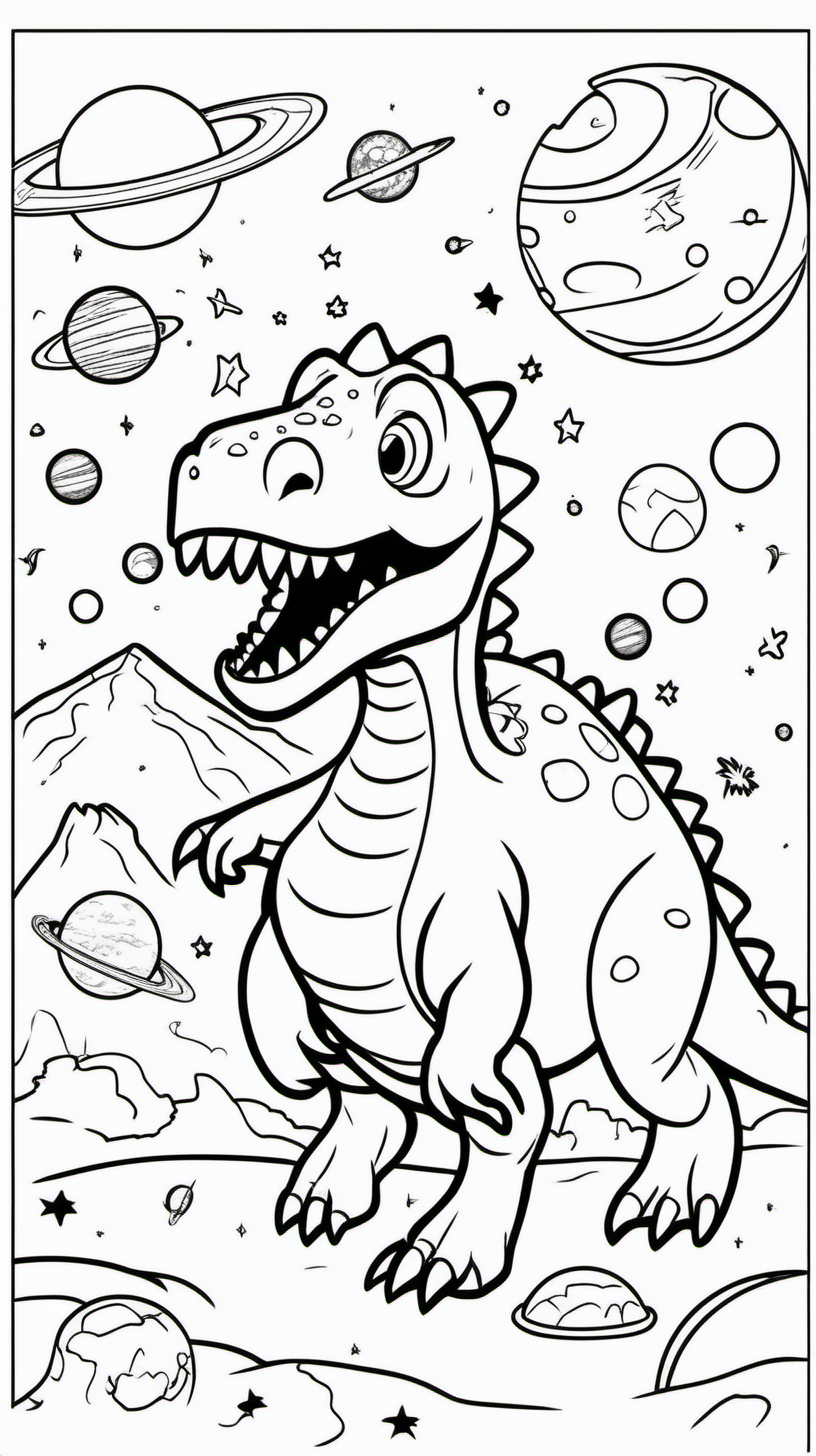 A funny coloring book for children about a