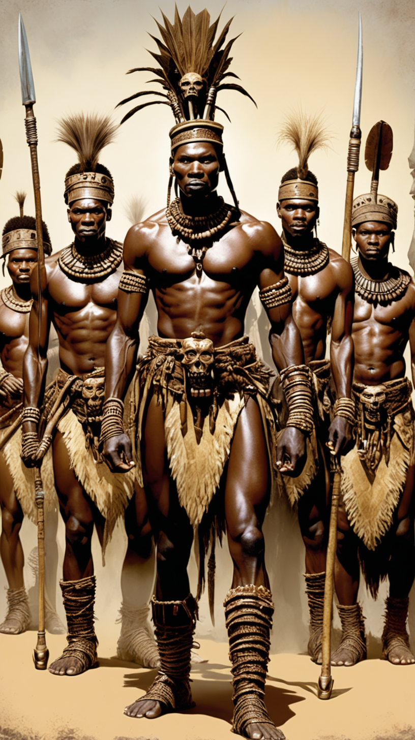 Shaka Zulu clan army