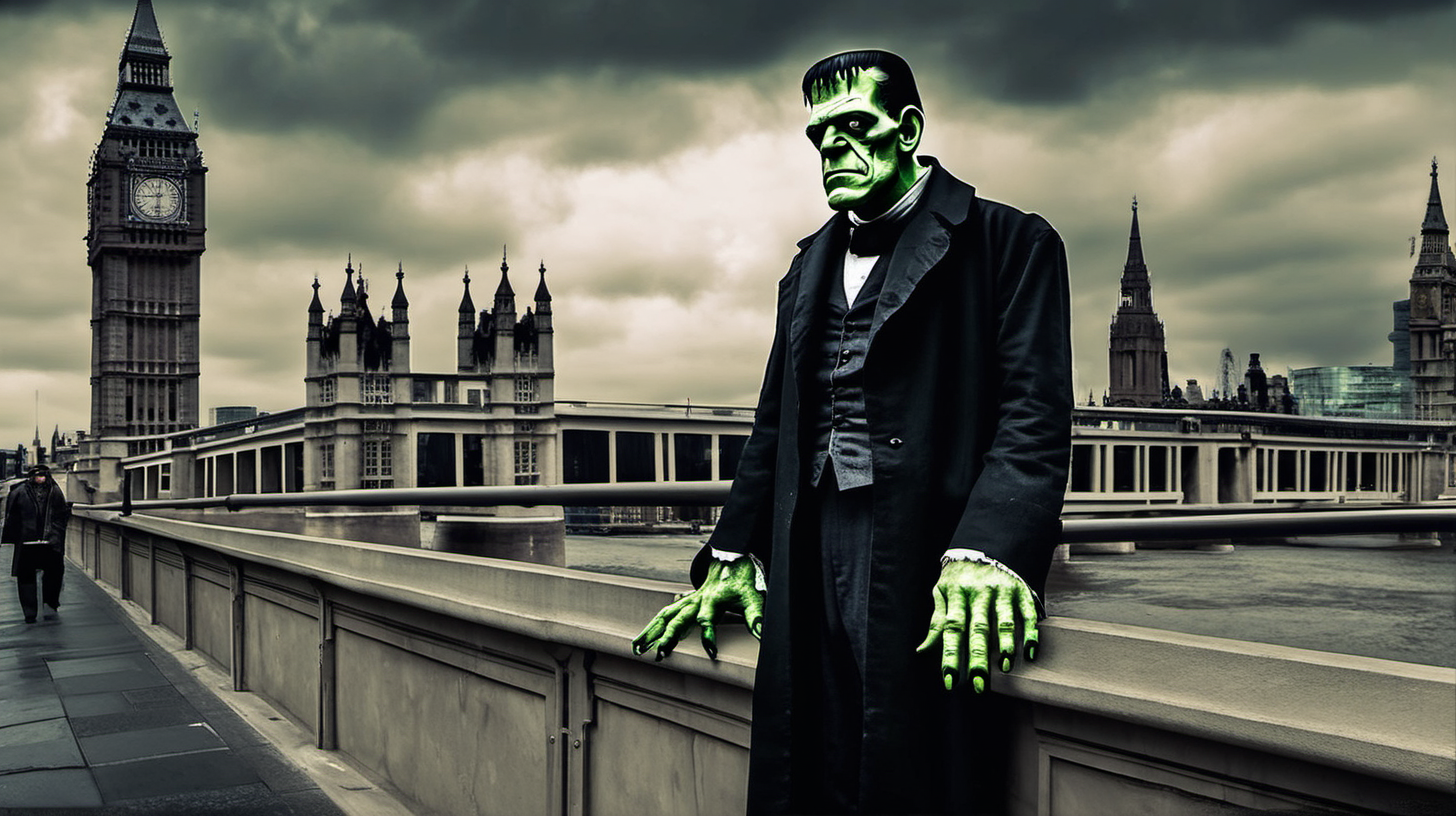 Frankenstein on London Bridge