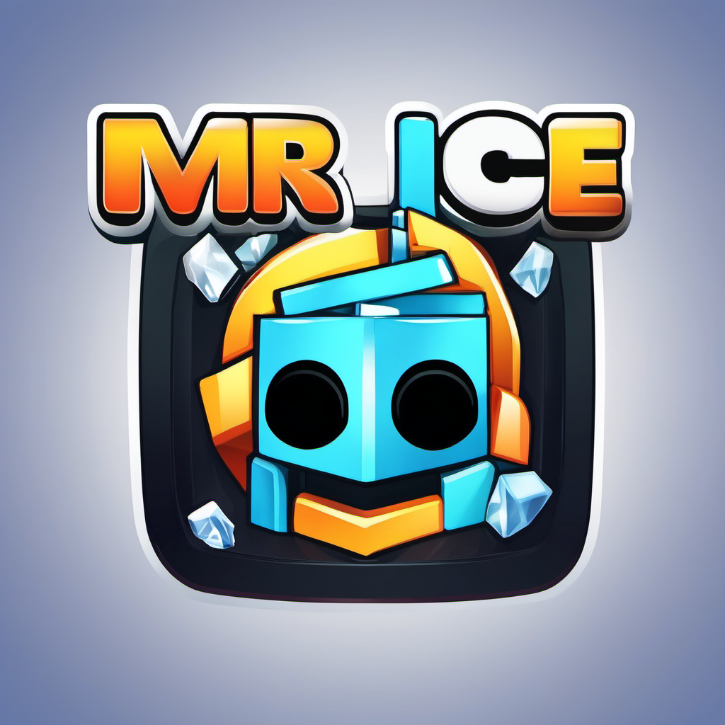 Logo for yourtube channel called mr_ice 2, which is about gaming and fun