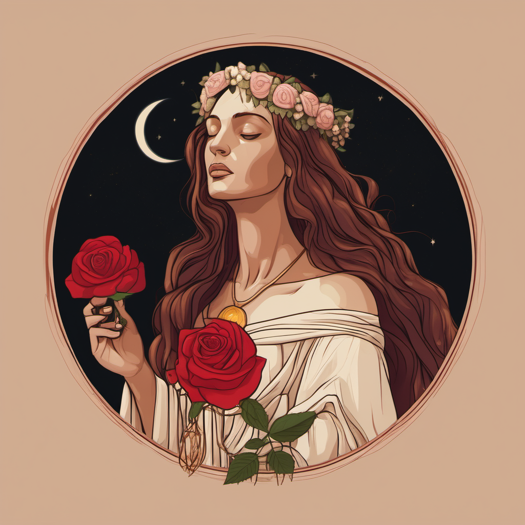 Mary Magdalene Moondrop Sisterhood Rose Goddess