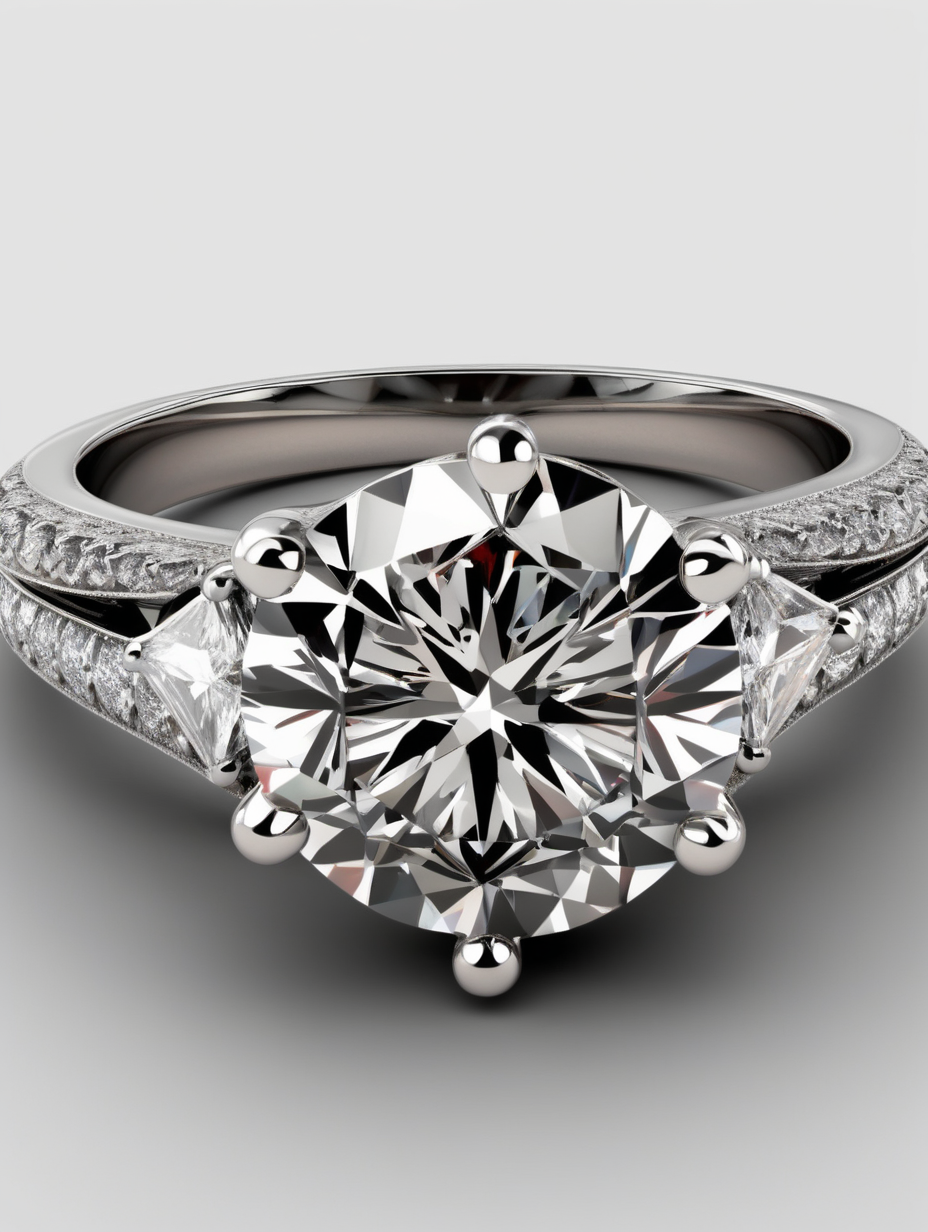 HIGH-DEFINITION BIG DIAMOND SOLITAIRE RING DESIGNS FOR CATALOGUE ON HAND MODEL
