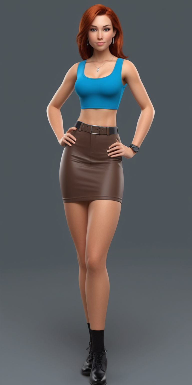 Character Profile for Full-Body Image (Include Full Figure from Head to Toe):Name: Zoe Anderson.Gender: Female.Age: 27.Personality Type: ISTP - The Virtuoso.Body Type: Athletic.Bust Size: 36 inches (91 cm) - C Cup.Hair Color: Light Brown.Eye Color: Blue.Skin Tone: Light.Height: 5'8" (173 cm).Build: Toned.Ethnicity/Heritage: Caucasian.Hairstyle: Short and edgy.Voice: Clear and direct.Gait: Energetic and quick.Occupation: Mechanical Engineer.Educational Background: Bachelor's in Mechanical Engineering.Interests: Robotics, automotive sports.Hobbies: Rock climbing, DIY projects.Recreational Activities: Mountain biking, attending tech fairs.Social Behavior: Independent and straightforward.Life Philosophy/Beliefs: Practical problem-solver.Personal Goals/Ambitions: To design innovative automotive technology.Clothing Style: Functional and modern, with a preference for durable materials.Accessories: Minimalist; often wears a smartwatch and stud earrings.