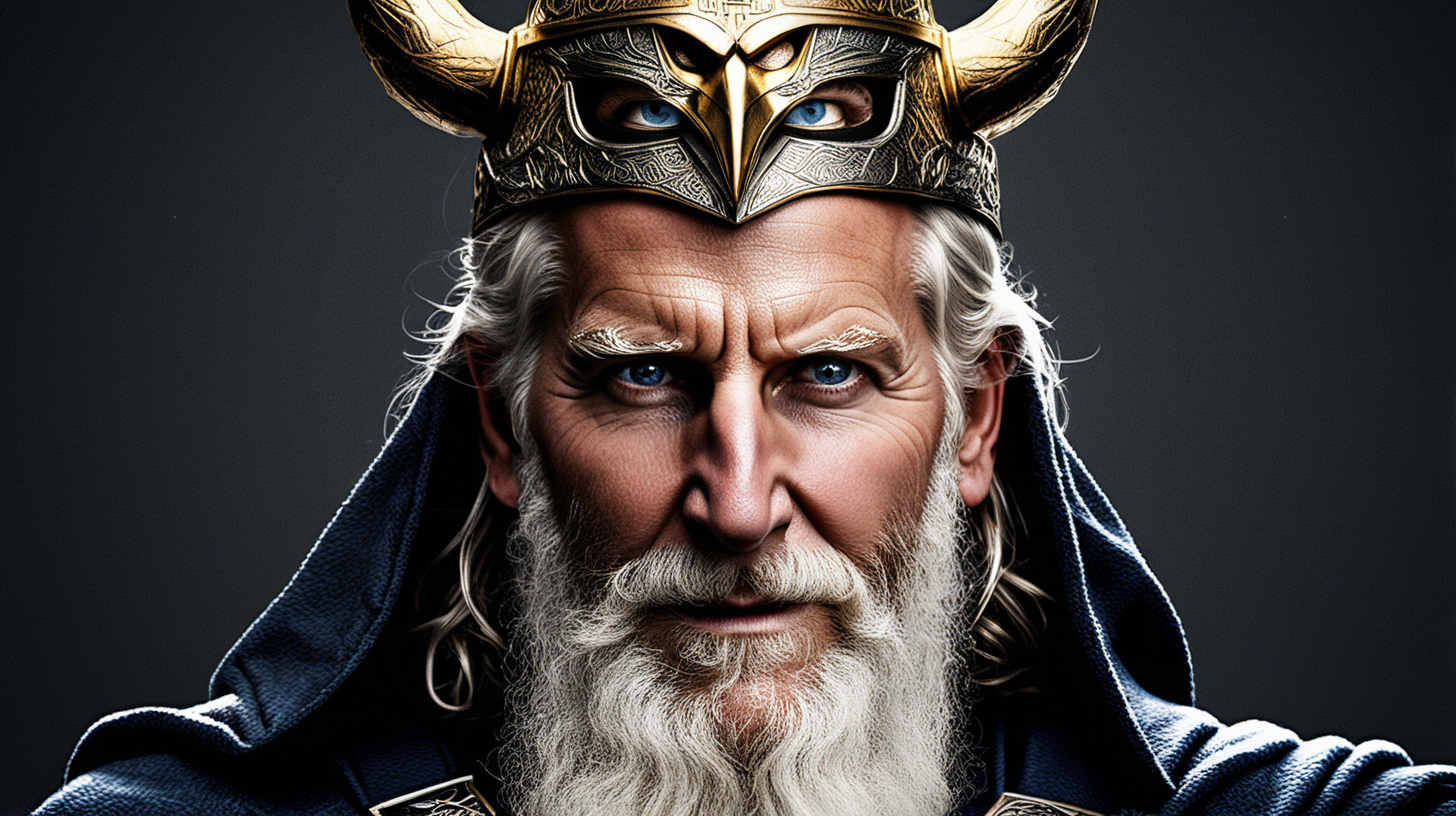 Odin the Allfather with the face of Bradley