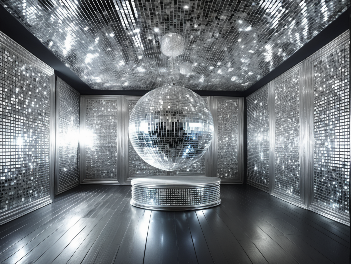 disco room silver