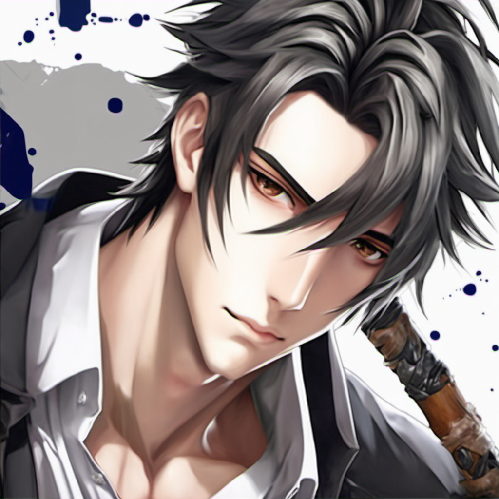 Handsome Anime Character HD Painting 3D canvas