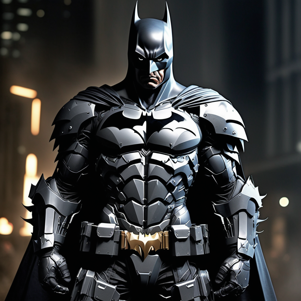  Batman in future dark knight assult armor