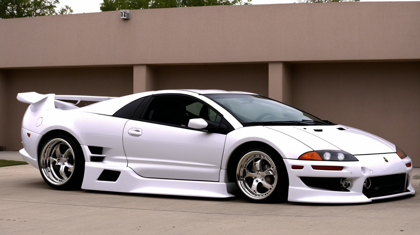 blend a 2006 mitsubishi eclipse with a lamborghini diablo