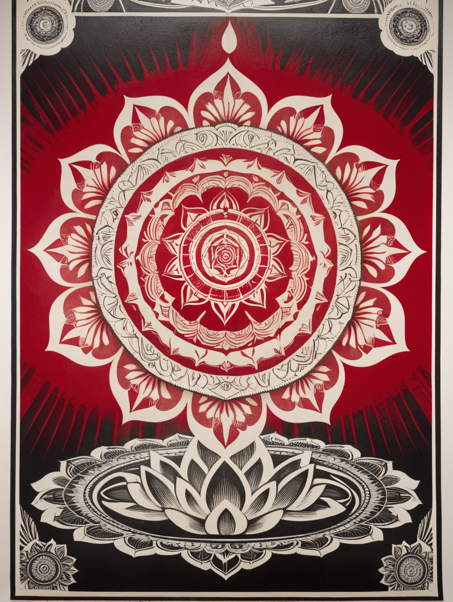 Shepard Fairey Chakra openmindedness Soft Powerful Message Love