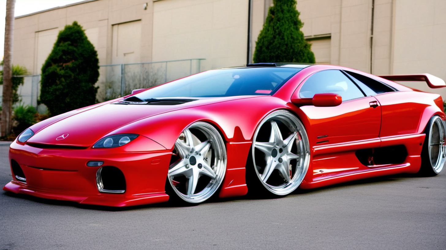 blend a 2006 mercedes coupe with a Lamborghini