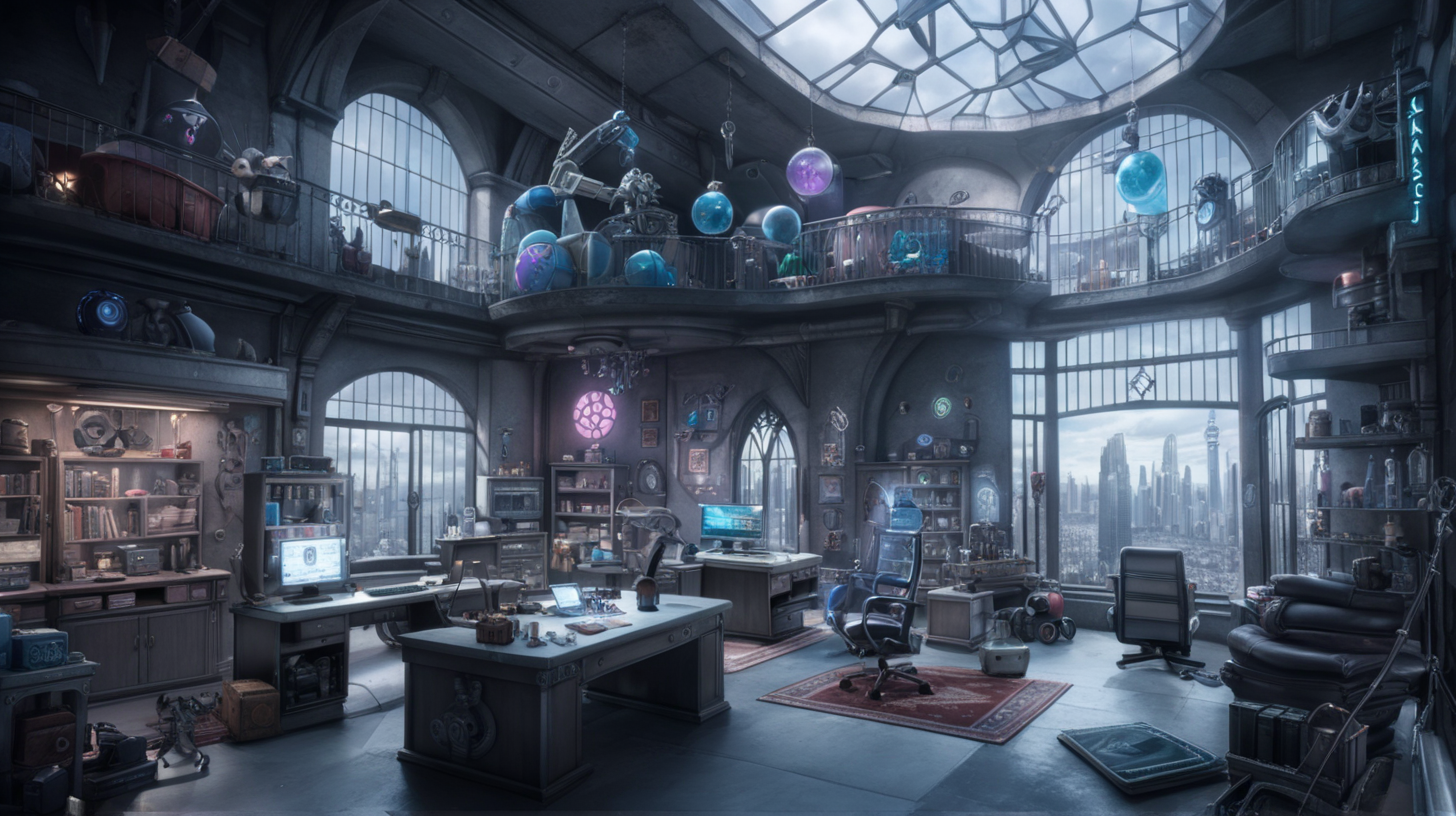 interior location of Arcane movie like VI and