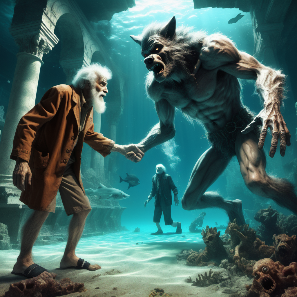  a kind Wolfman reach out a helping