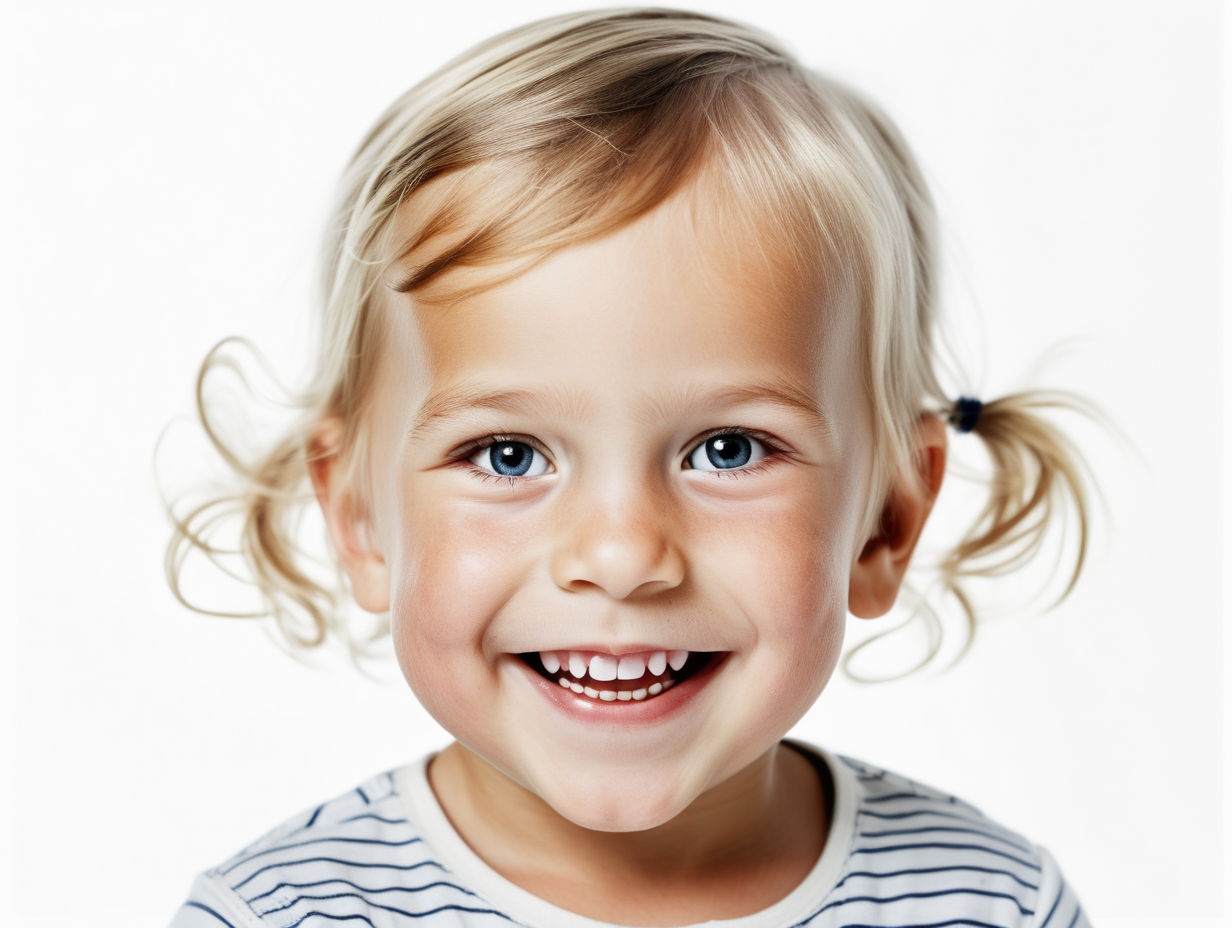 white backgroundreal facechild 3 yearsGermanyNorwaysmiling