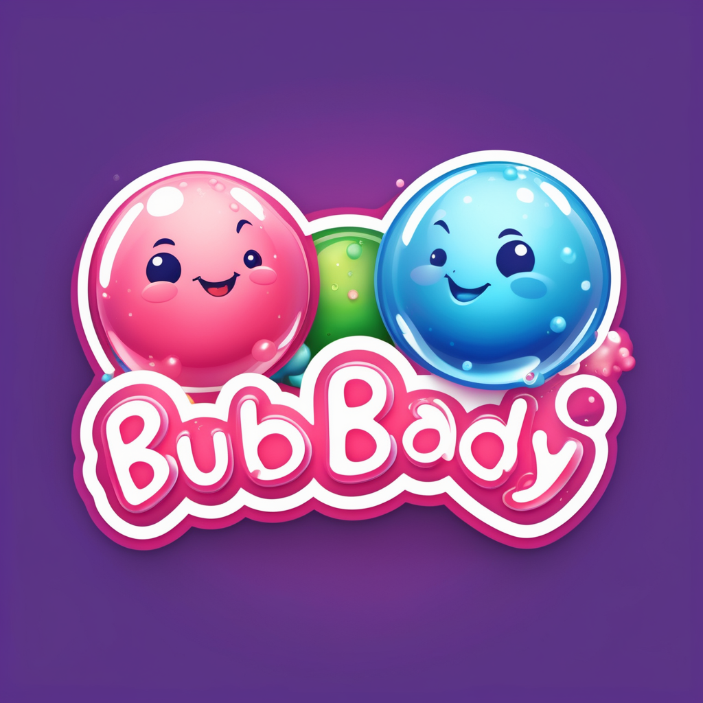 A LOGO THAT HAS THE WORD "BUBBABUDDY "